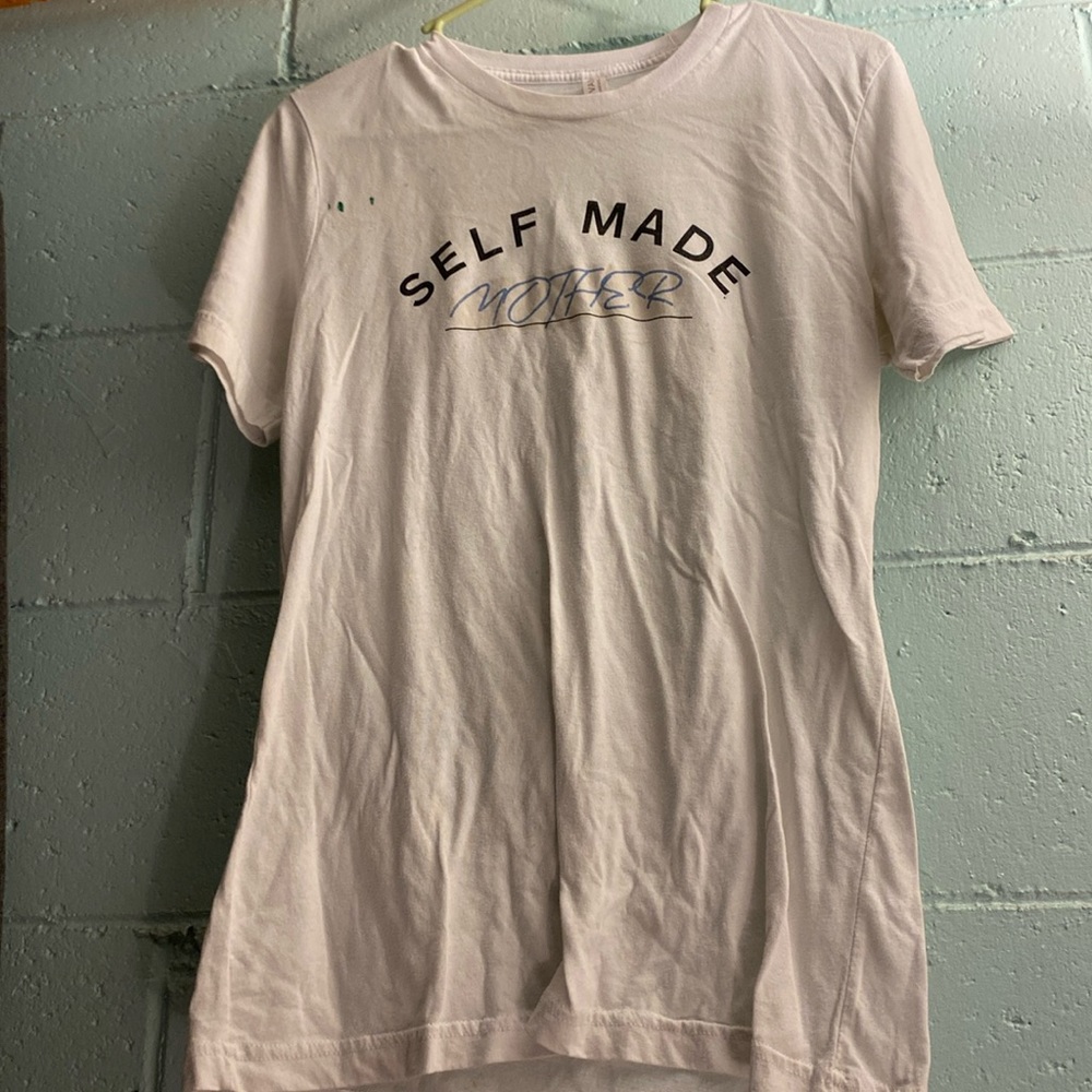 Medium white funny T-shirt
